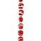 12 Pack: Red Lampwork Glass Stripe Beads by Bead Landing™